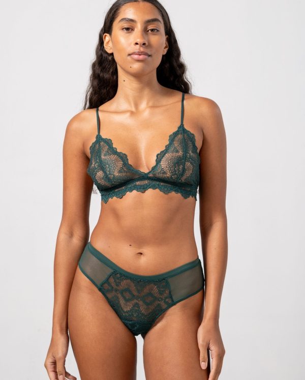 Lace Period Cheeky Pine Green Zu verkaufen – Bild 3