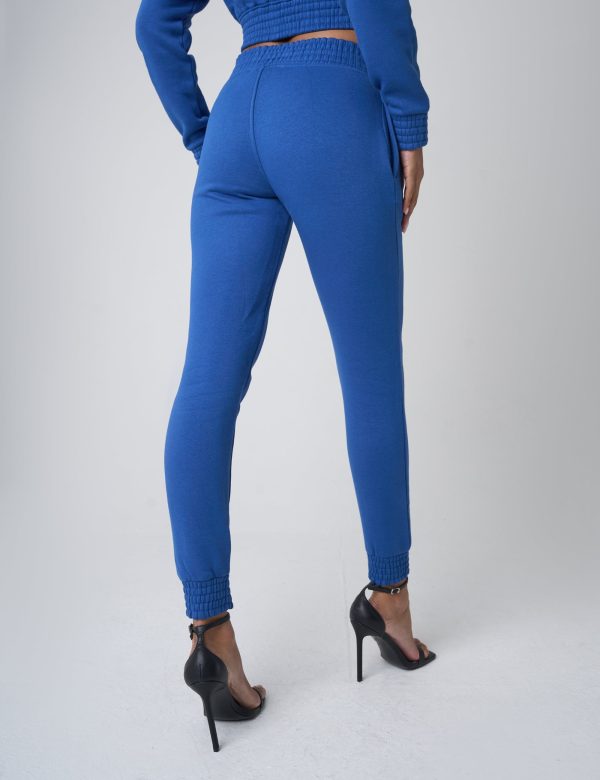 Cinched High Waisted Joggers Cobalt Blue Online-Schn?ppchen – Bild 3