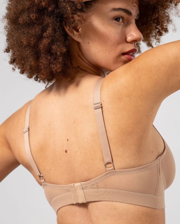 Mesh Support Bra Warm Nude Schn?ppchen – Bild 3